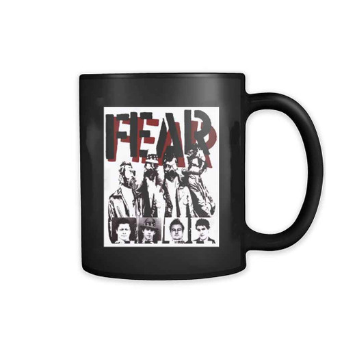Fear Mask Music Rock Punk Band Mug
