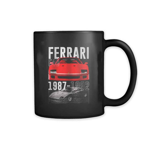 Ferrari F40 Aesthetic Mug