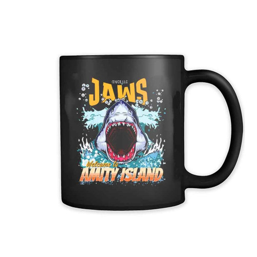 Jaws Fan Art Welcome To Amity Island Mug