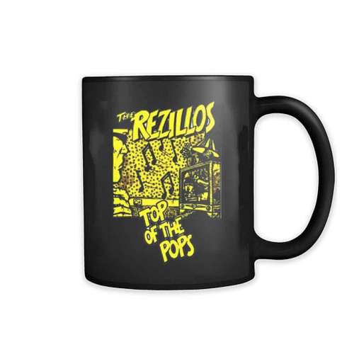 Rezillos Top Of The Pops Art Love Logo Mug