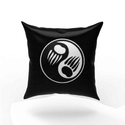 Bear Ying Yang Pillow Case Cover