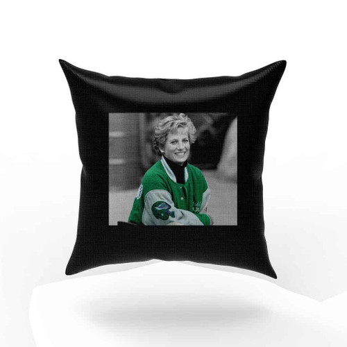 Princess Diana Wearing Philadelphia Coat Pillow Case Cover