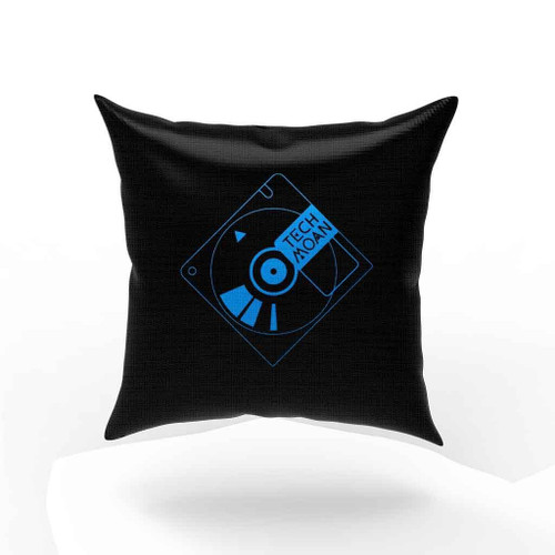 Techmoan Mini Disc Pillow Case Cover