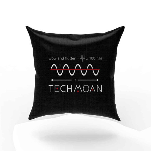 Techmoan Wow And Flutter Logo Pillow Case Cover