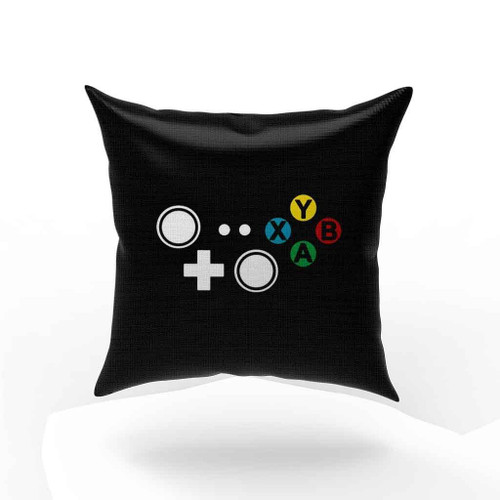 Xbox Controller Joypad Buttons Pillow Case Cover