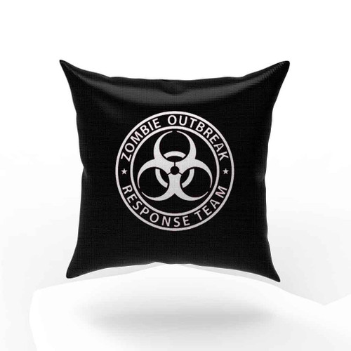 Zombie Outbreak Response Team Pillow Case Cover Zombie Outbreak Response Team Pillow Case Cover