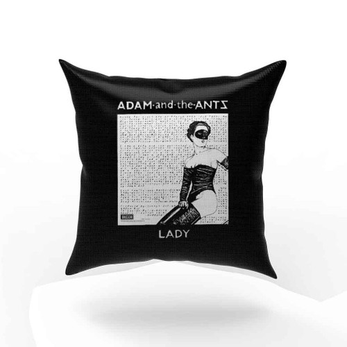 Adam And The Ants Lady Logo Pillow Case Cover