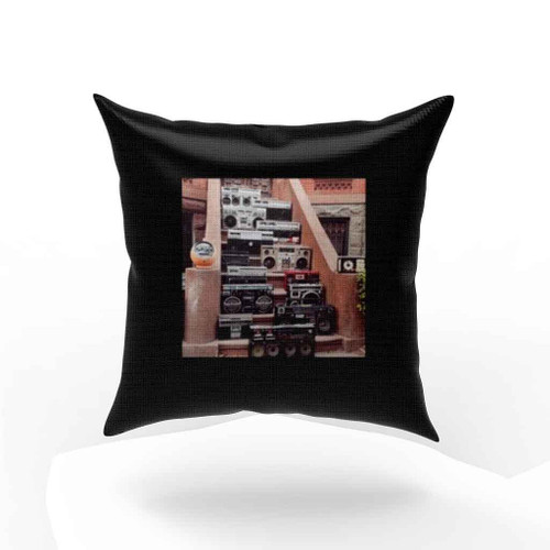 Boomboxes Old School Music Pillow Case Cover