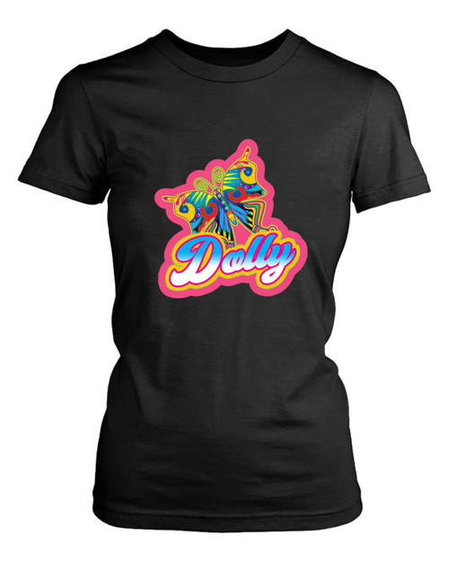 Dolly Parton Butterfly Women's T-Shirt Tee