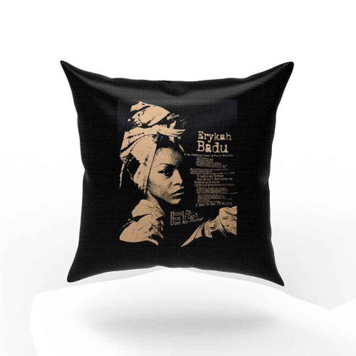 Erykah Retro Erykah Badu Pillow Case Cover