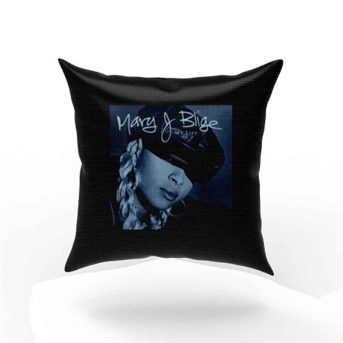 Mary J Blige My Life Album Cover Pillow Case Cover