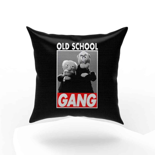 Old School Gang Waldorf And Statler The Muppets Pillow Case Cover