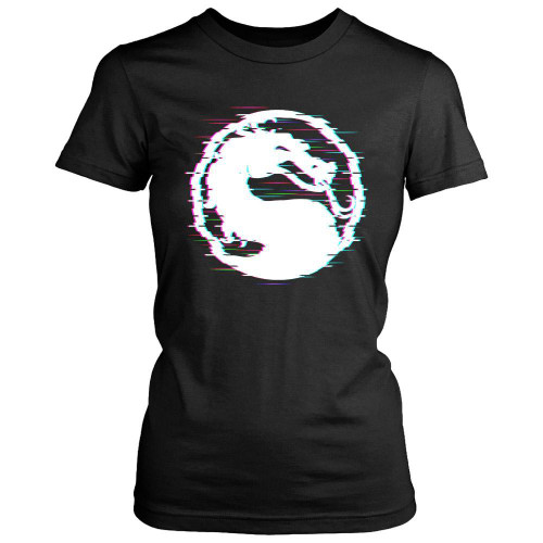 Mortal Kombat Dragon Logo Women's T-Shirt Tee