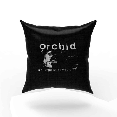 Orchid Band No Thank You  Pillow Case Cover