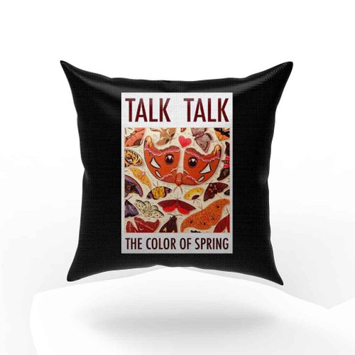 Talk Talk The Colour Of Spring Art Love Logo Pillow Case Cover