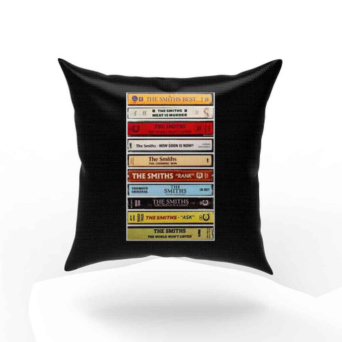 The Smiths Albums Cassette Retro Pillow Case Cover The Smiths Albums Cassette Retro Pillow Case Cover