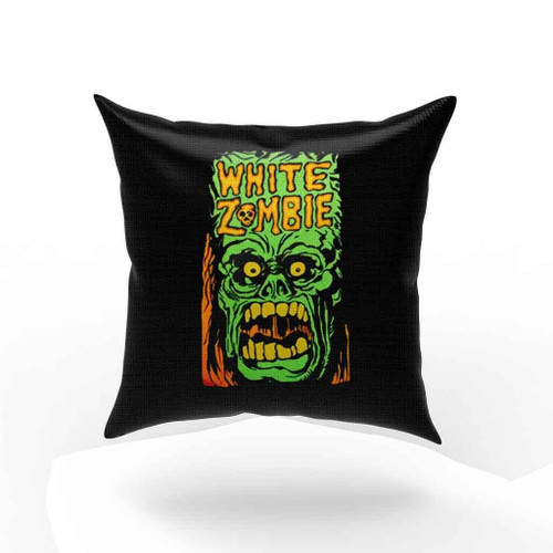 White Zombie Monster Yell Pillow Case Cover