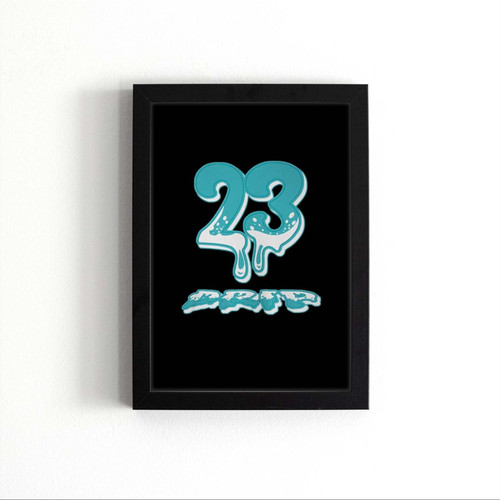 23 Dripping Logo Art Poster