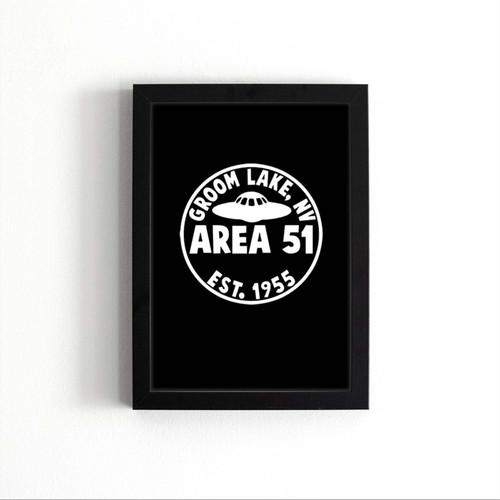 Area 51 Ufo Sci Poster