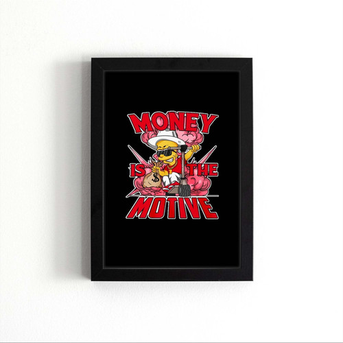 Bart Money Is The Motive Poster