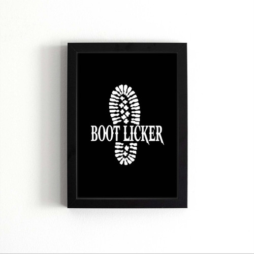 Boot Licker Logo Poster