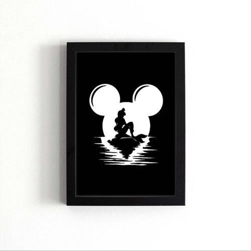 Disney Mermaid Mickey Mouse Poster