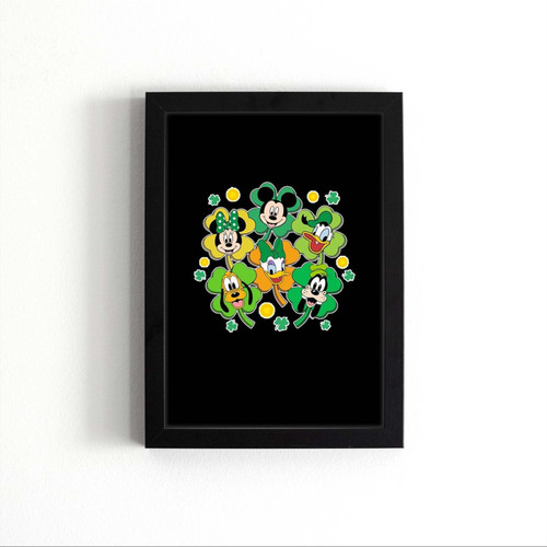 Disney St Patrick Is Day Mickey And Friends Poster