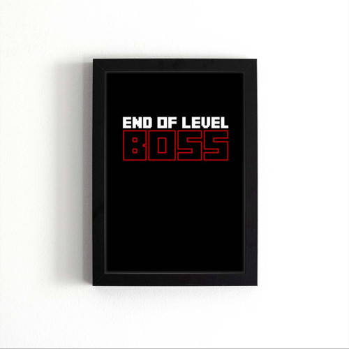 End Of Level Boss Poster