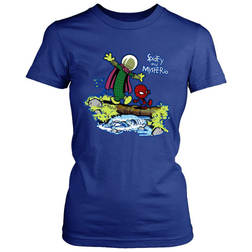 Spidey And Mysterio Women's T-Shirt Tee