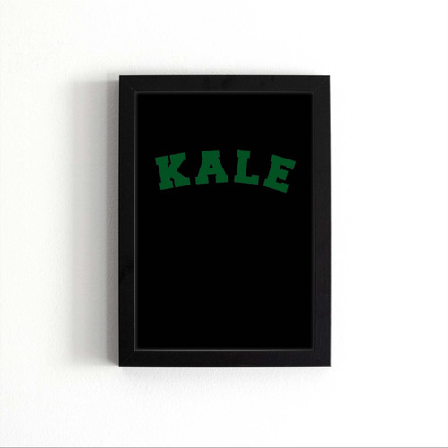 Kale Vegetarian Health Food Poster