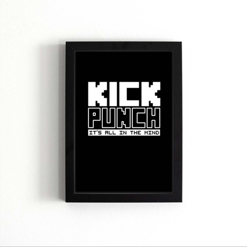 Kick Punch It Is All In The Mind Parappa Rappa Poster
