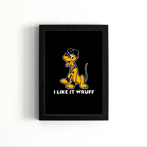 Leather Pluto I Like Poster