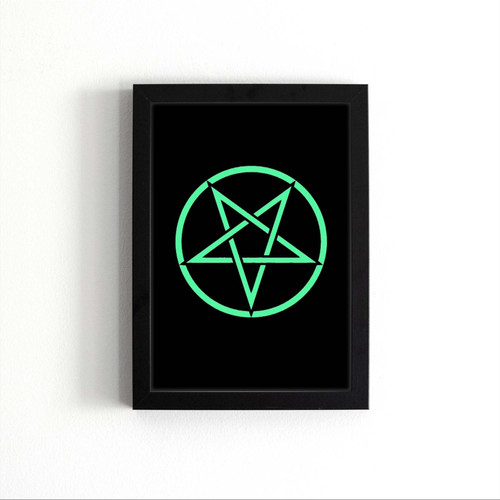 Pentagram Inverted Poster