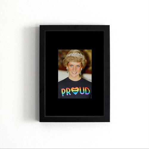 Princess Diana Pride Proud Poster