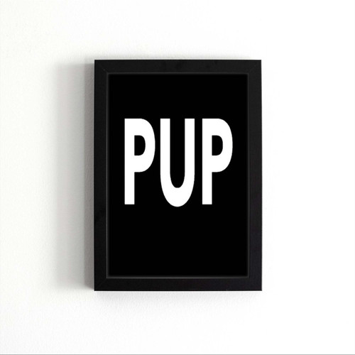 Pup Law And Game Poster