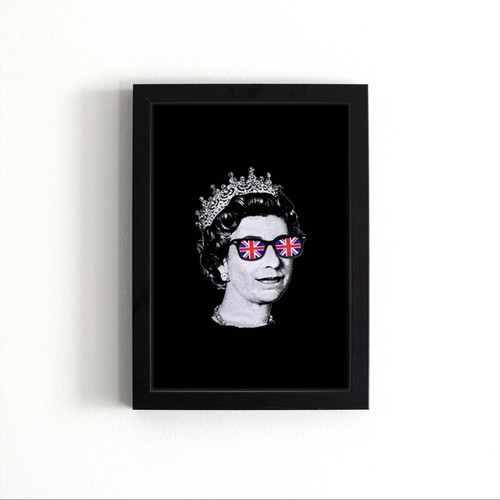 Queen Elizabeth Sunglasses Poster