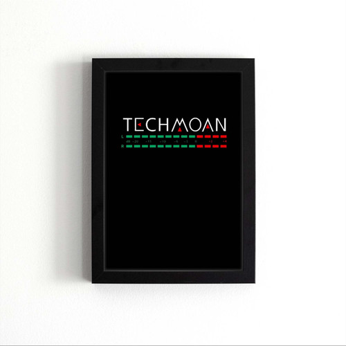 Techmoan Digital Vu Meter Logo Poster
