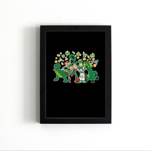 Toy Story St Patrick Is Day Cartoon Poster