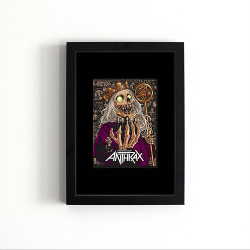 Anthrax Glow In The Dark 40Th King Poster