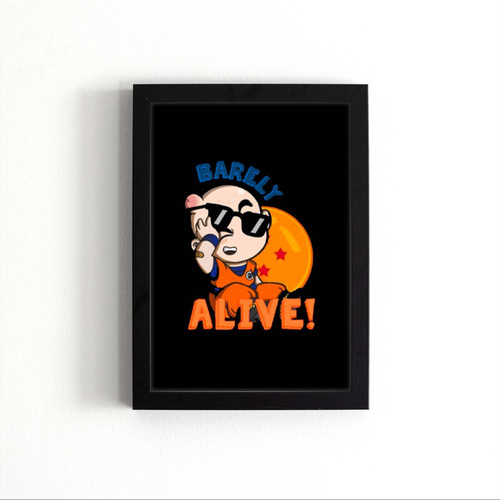 Barely Alive Krillin Anime Dragon Ball Poster