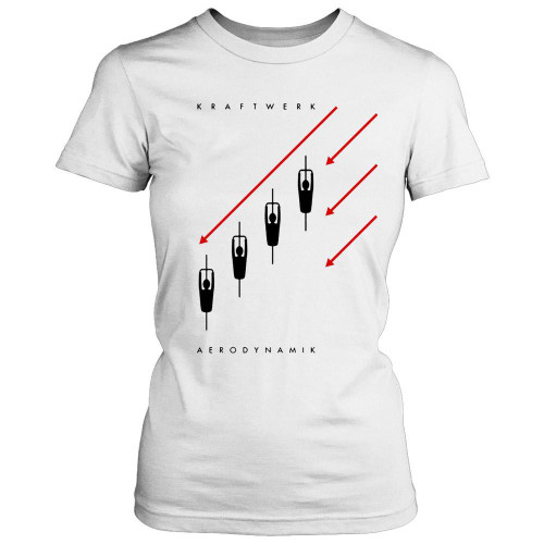 Kraftwerk Aerodynamik Electronic Synth Neu Krautrock Women's T-Shirt Tee