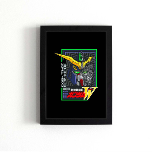 Death Scythe Anime Tee Gundam Poster