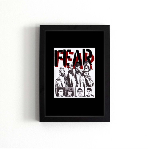 Fear Mask Music Rock Punk Band Poster