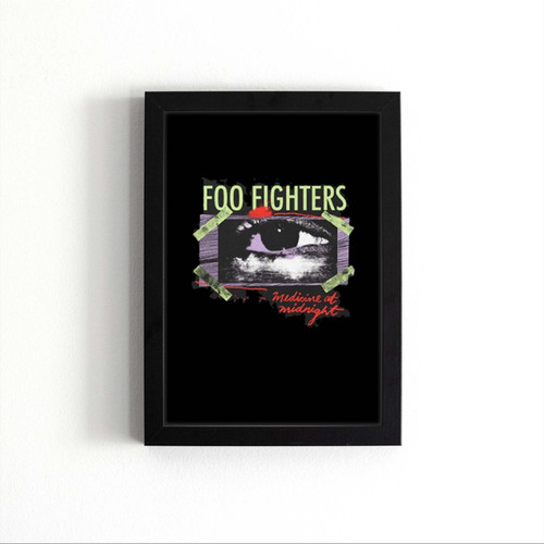 Foo Fighters Medicine At Midnight Eye Tape Poster