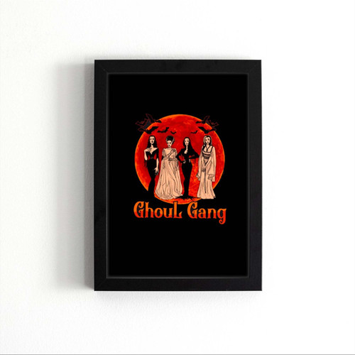 Ghoul Gang Sunset Halloween Poster