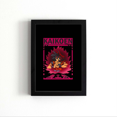 Goku Kaioken Dbz Poster