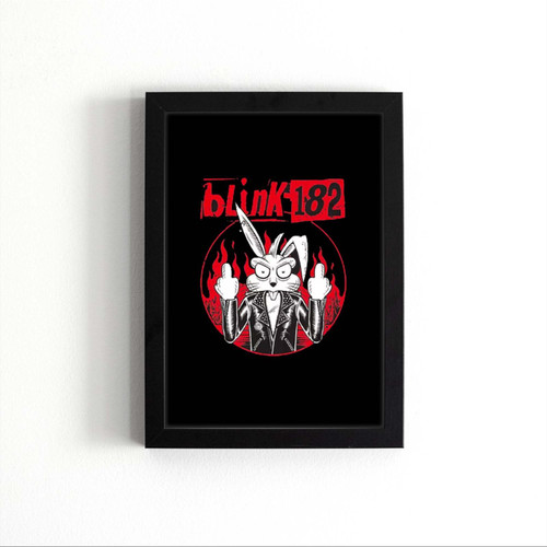 Hell Bunny Blink 182 I Came From Hell With A Curse Poster