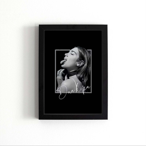 Lipa Singer Classic Dua Lipa Poster