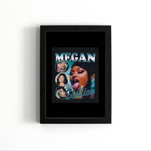 Megan Thee Stallion Vintage Poster