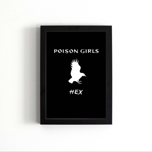 Poison Girls Hex Art Love Logo Poster